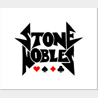 Stone Nobles card suit logo Posters and Art